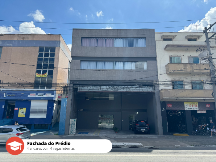 Foto da fachada do prédio